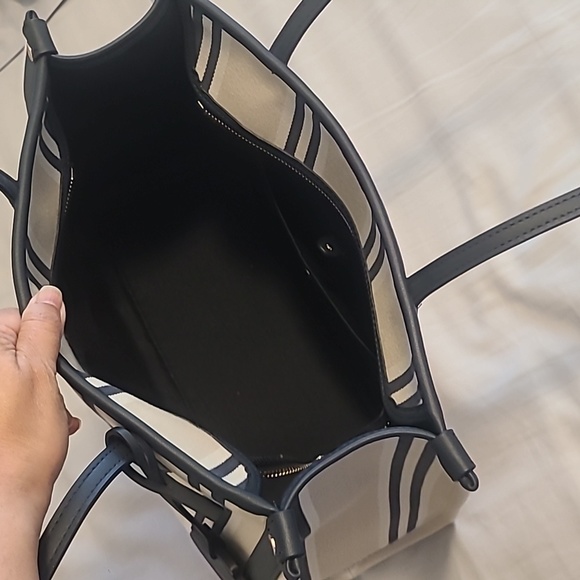 Kate Spade Market Striped Canvas Medium Tote - Picture 6 of 10